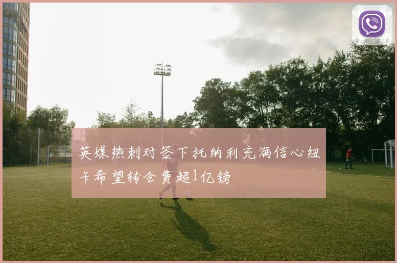英媒热刺对签下托纳利充满信心纽卡希望转会费超1亿镑